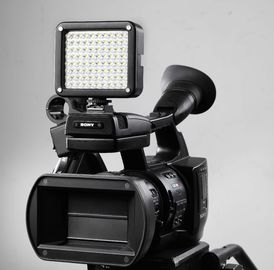 أضواء كاميرا فيديو LED فائقة النحافة عالية الطاقة LED80B 4.8W DC7.5V