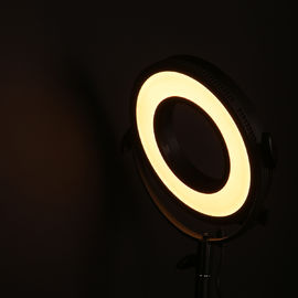 ثنائي اللون LED حلقة ضوء فيديو LED مجموعة أضواء التصوير الفوتوغرافي المواد المعدنية