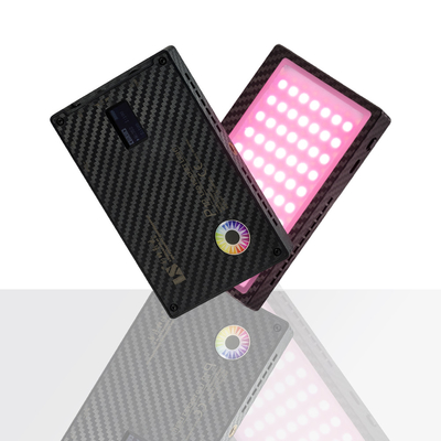 3200k Rgb HS-P12 Pocket Led Video Light 15 Light Effects Mobile APP التحكم